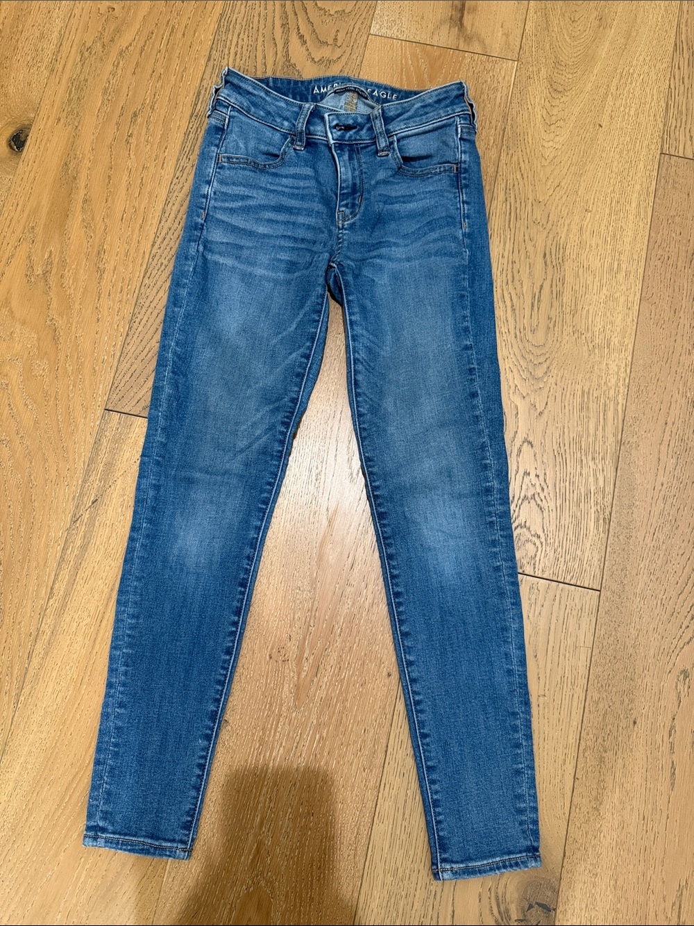 American Eagle Next Level Stretch Skinny Jeans — Size 0 Short